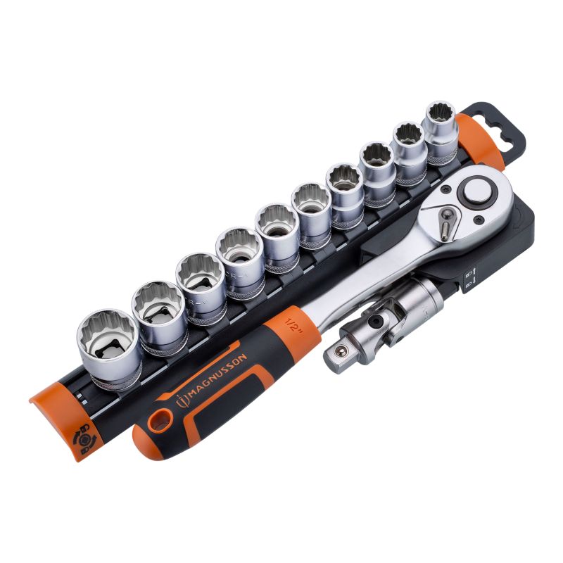 Zestaw kluczy nasadkowych Magnusson 1/2 cal 13 sztuk