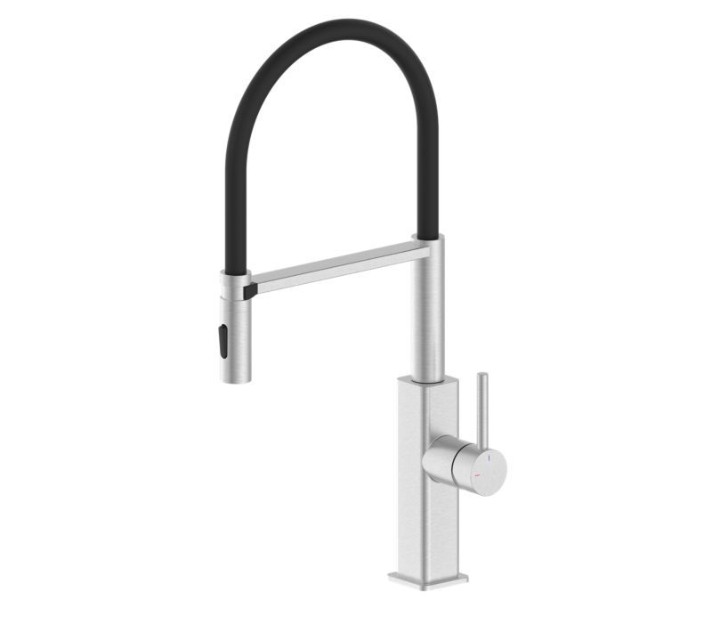 Bateria kuchenna Valvex Pando stal szczotkowana