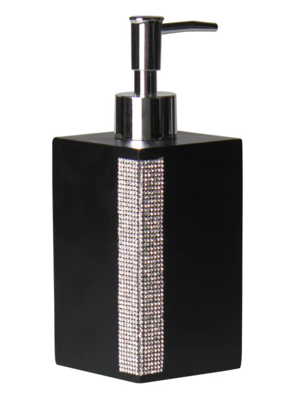 Dozownik mydła Splendid Chiq czarny