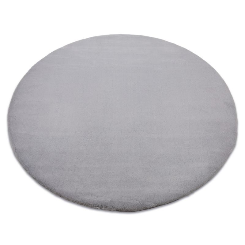 Dywan dla dzieci Bunny RugsX koło 100 cm szary C038 1 szt.