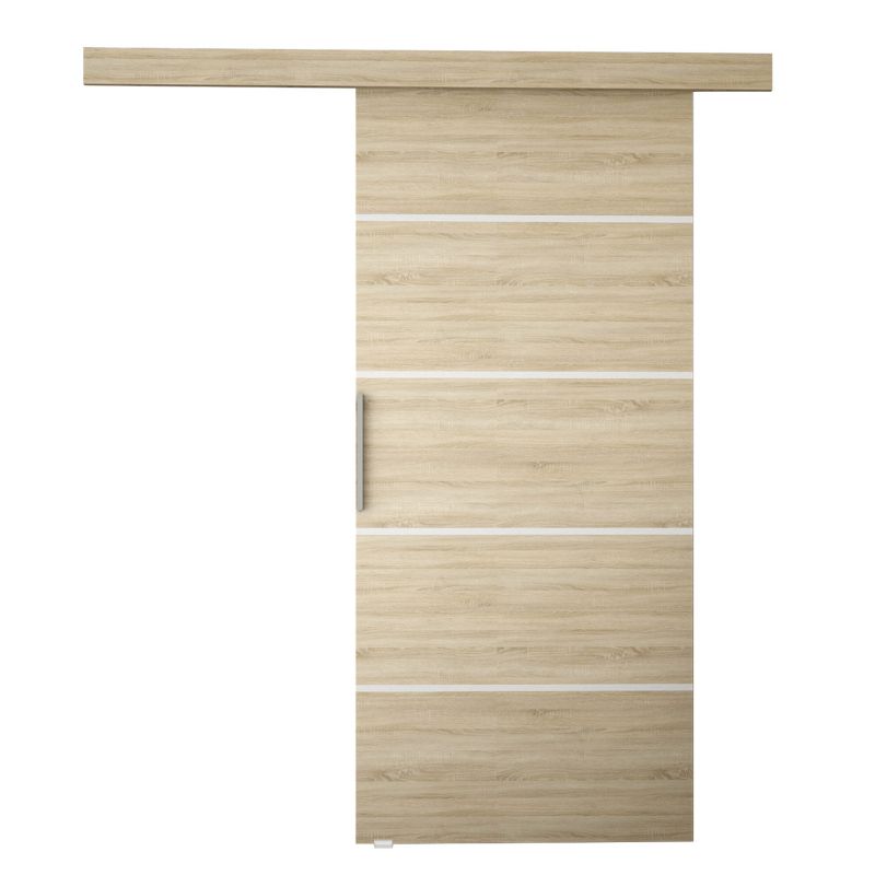 Drzwi przesuwne wewnętrzne MIRJAN 24 Marti III 80 + samodomykacz sonoma 1 kpl.