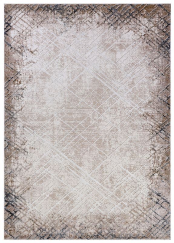 Dywan Wewnętrzny Volterra Beige Prostokątny Mazovia 120x170cm Beżowy Motyw Abstrakcyjny 1 szt.