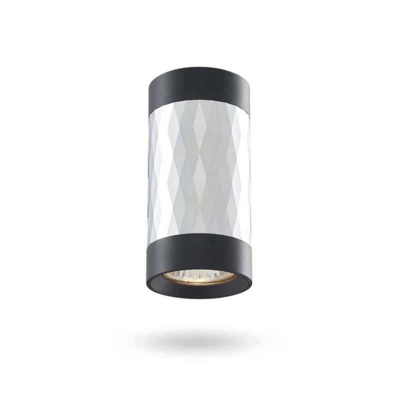 Oprawa sufitowa spot Videx Trevor srebrny 1 x GU10 x IP20 wym: 12 x 6 x 6 cm - 1 szt.