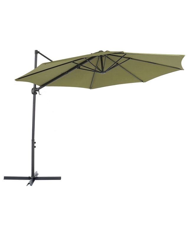 Parasol ogrodowy 295 cm zielony Savona ii 1 szt.