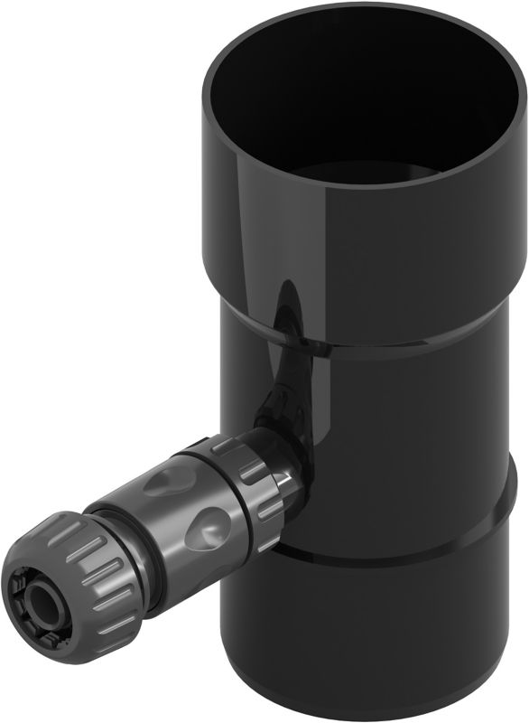 Odzyskiwacz wody deszczowej Ocean 90 mm grafitowy