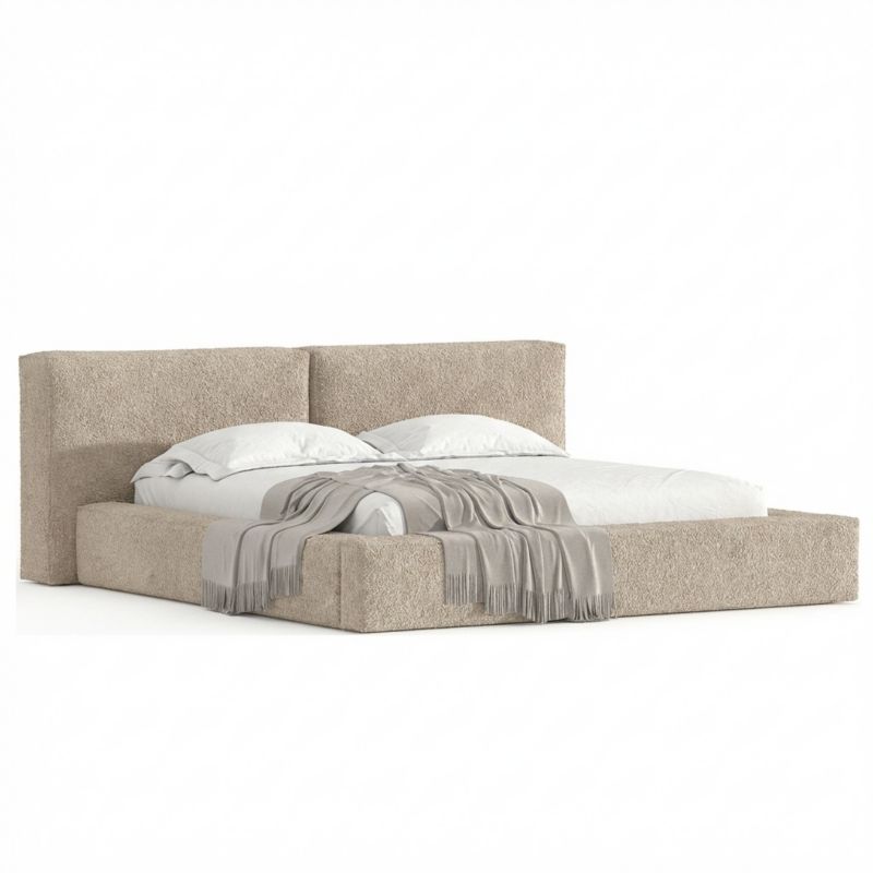 Łóżko Tapicerowane NOBLE 120x200 Stelaż Pojemnik Na Pościel Loop 03 1 szt.