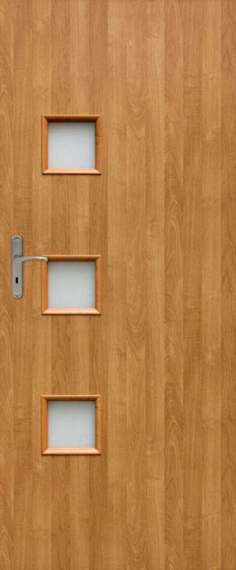 Klamka drzwiowa Ambition Febe Bis 72 mm na klucz nikiel