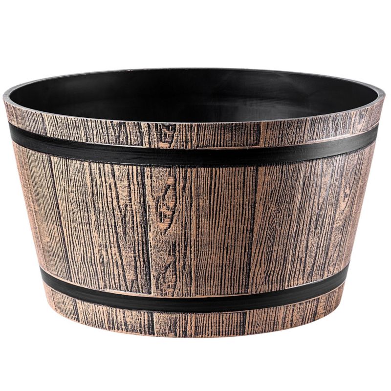 Donica KADAX na kwiaty 40 cm mokka 1 szt.