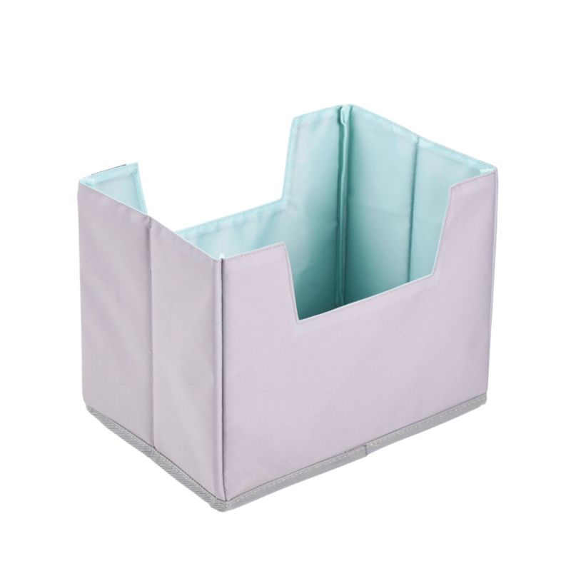 Składany organizer na zakupy Keeeper NEA L 13l, szaro seledynowy 20 x 29,5 x 22,5 cm, 1 szt.