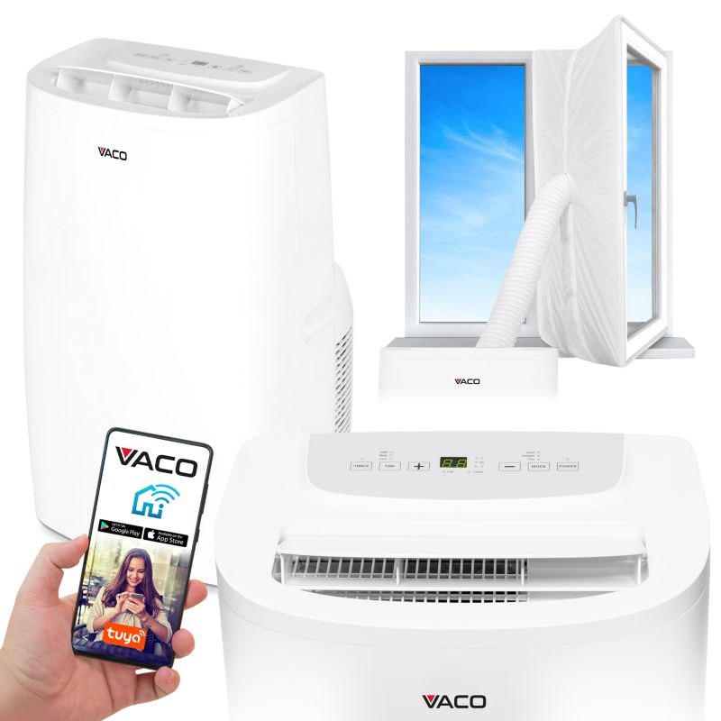 Klimatyzator przenośny 3w1 z WiFi VACO 16000BTU - 1 szt