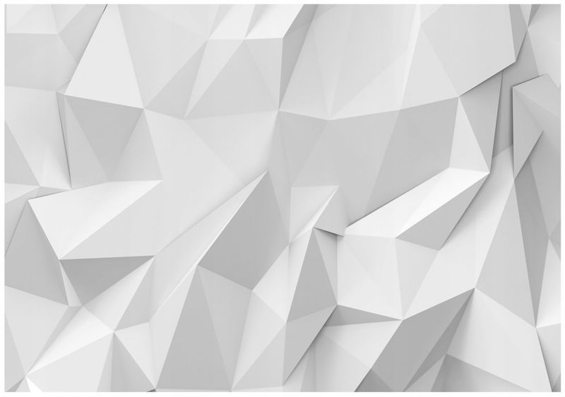 Fototapeta WALLARENA Do Sypialni Salonu Winylowa 3D Beton Abstrakcja Szary 416x254 cm 16372WVZXXXL 1 szt.