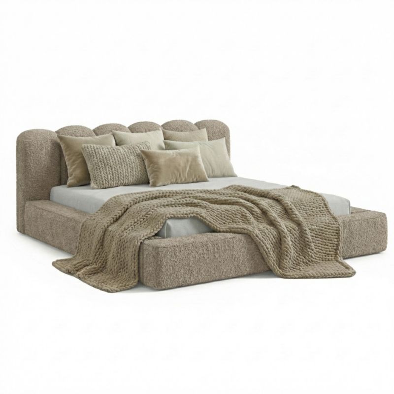 Łóżko Tapicerowane VENETO 120x200 Stelaż Pojemnik Na Pościel Loop 08 1 szt.