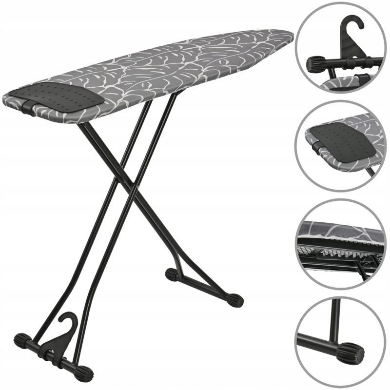 Deska do prasowania Sepio 110x33 z podstawką składana stabilna 1 szt.