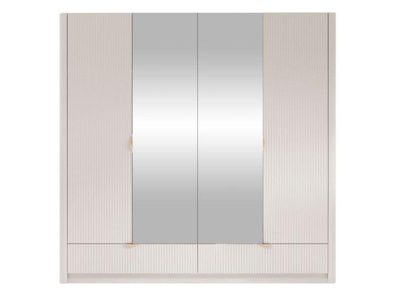 Szafa z lustrem MIRJAN 24 Lante beż piaskowy 1 szt.