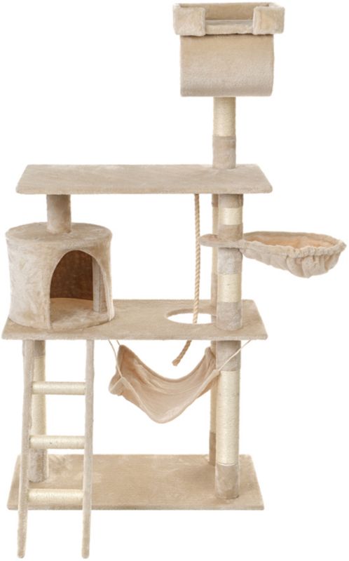 Drapak FUNFIT HOME&OFFICE z hamakiem 105 x 141 cm beżowy 1szt.