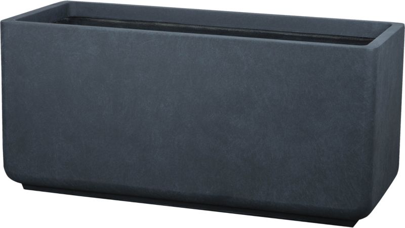 Donica Trough 80 cm ciemna szara