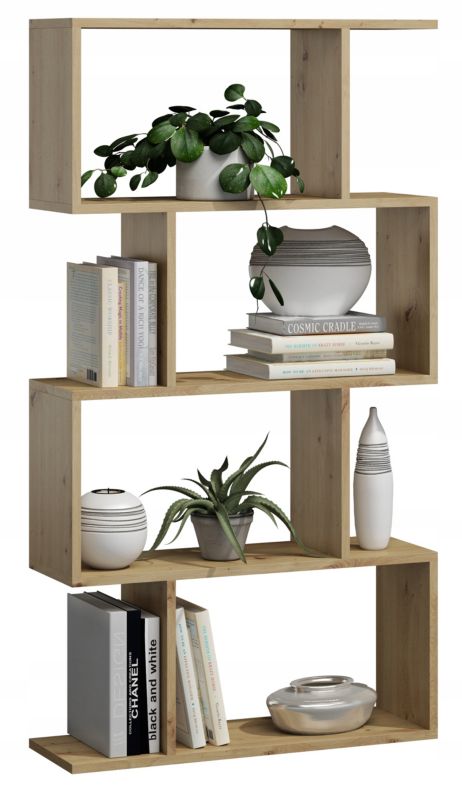 Regał Matkam otwarty BASK 4 szafka Per dąb artisan 1 szt.