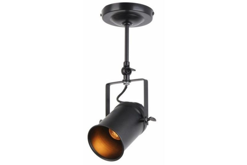 Lampa sufitowa wisząca Reality Gemma 1917 czarna retro 1xE27 x 1 szt.