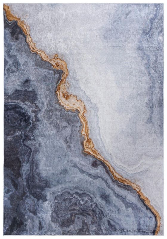 Dywan Nowoczesny Toscana 38660 Mazovia 160 x 230 cm szary, złoty 1 szt.