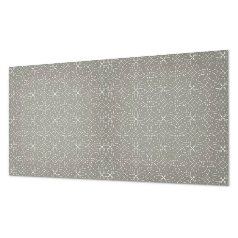 Ścienny Panel PCV Samoprzylepny ArtPrintCave 100x50 cm Geometryczny wzór kwiatów 1 szt.