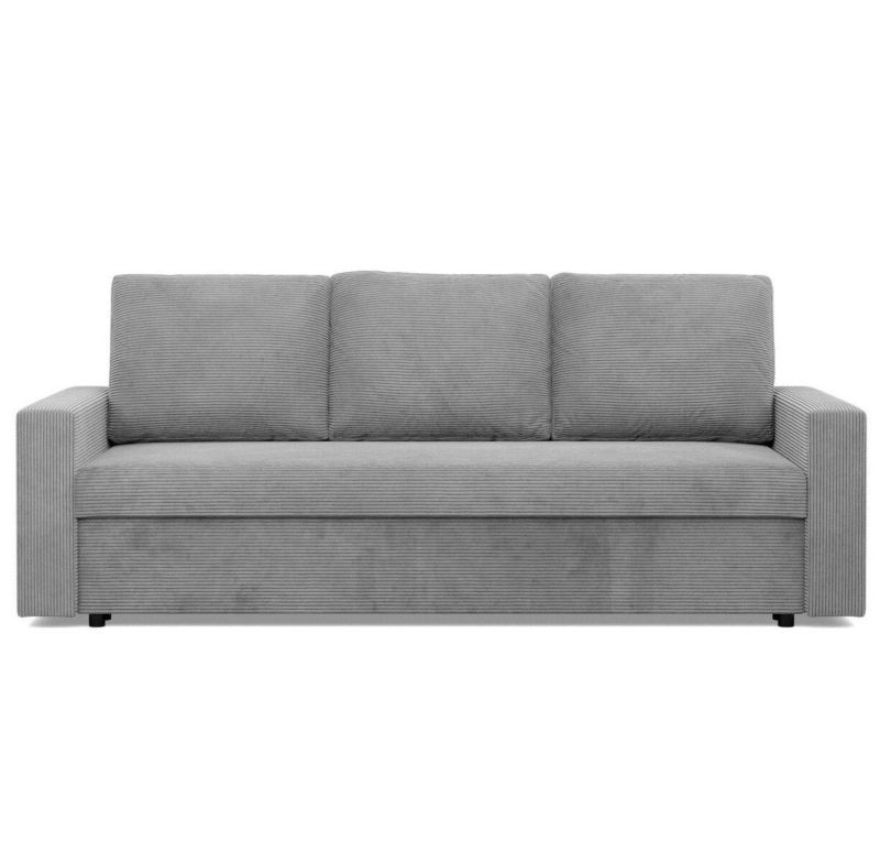 Kanapa TYLETEGOTU 3 osobowa BLOM sztruks jasny szary 1 szt