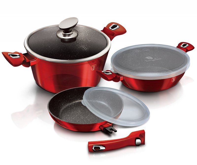 Zestaw garnków i patelni Berlinger Haus komplet kuchenny BH-7050 1szt