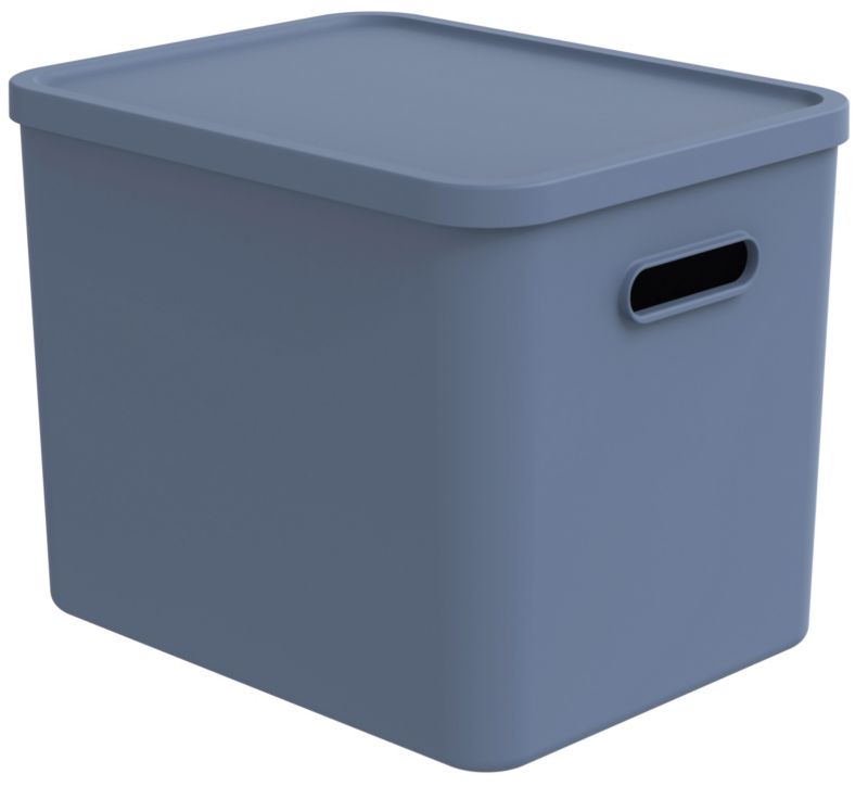 Pojemnik Rotho Albula Light 27 l niebieski