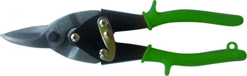 Nożyce do blachy Home Tools prawe do 1,0 mm Cr-V zielona rączka - blister 1 szt.