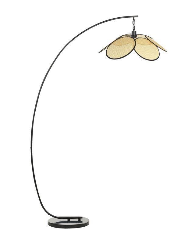 Lampa podłogowa Merrica Metal Czarny 1 szt.