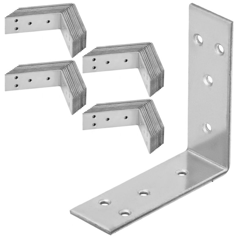 Kątownik ciesielski KOTARBAU nierdzewny ocynkowany 60x60x20 mm 50 szt.