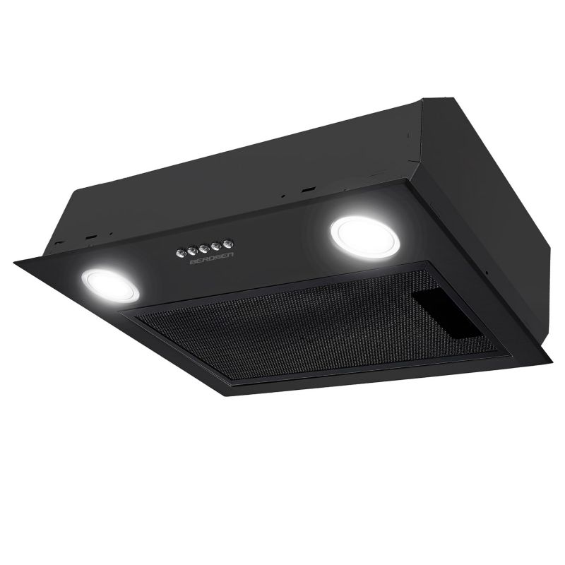 Okap kuchenny Berdsen 60cm czarny 1szt.