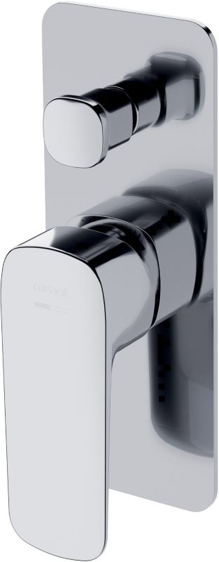 Bateria wannowo-prysznicowa Cersanit Larga podtynkowa chrom 1 szt.