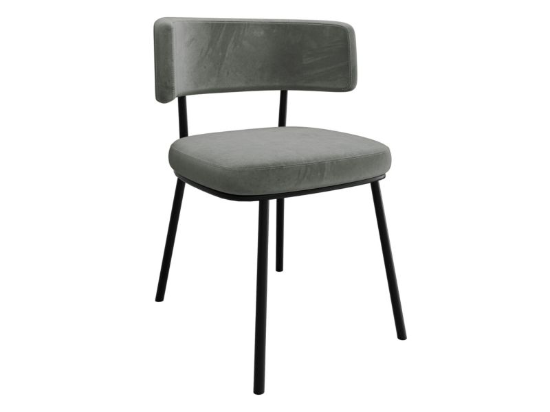 Krzesło MIRJAN 24 tapicerowane Iga platynowy szary 1 szt.