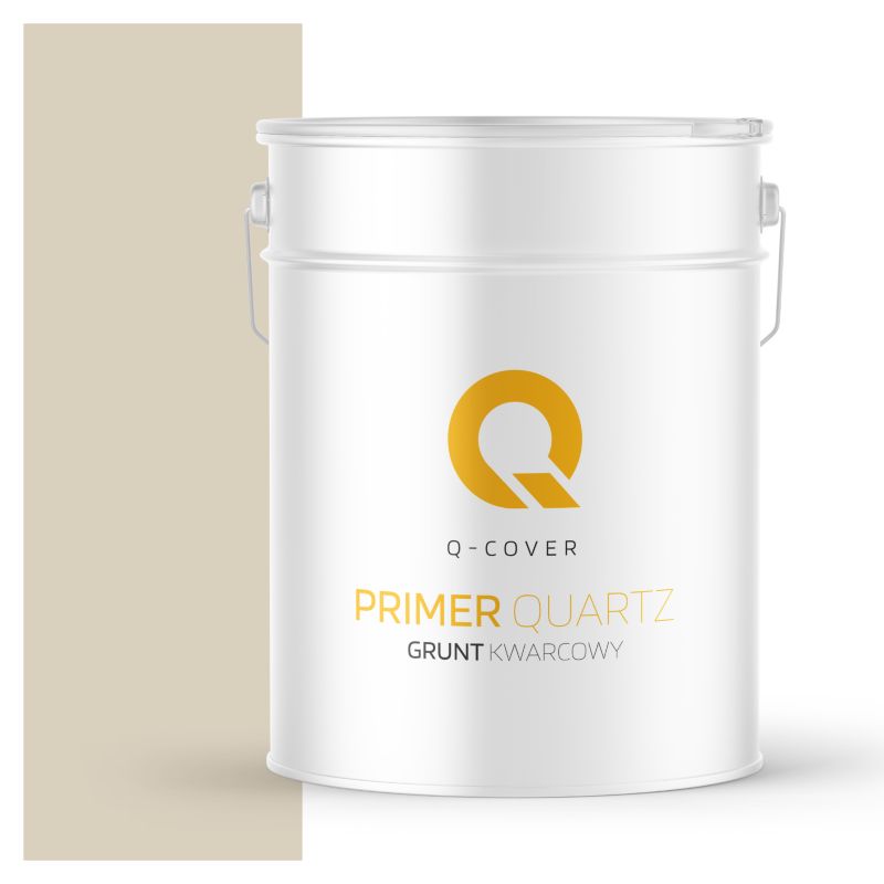 Grunt Kwarcowy pod Beton Architektoniczny Q-Cover Beżowy Jasny F751 15KG