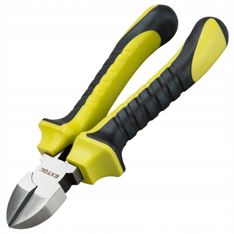 Szczypce boczne 175 mm obcinaki Extol Craft precyzyjne ostrza ergonomiczne rękojeści 1szt