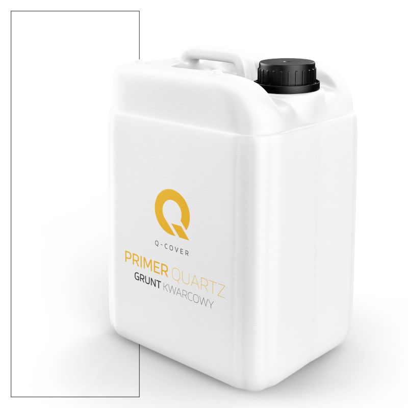 Grunt Kwarcowy pod Beton Architektoniczny Q-Cover Biały F101 7.5KG