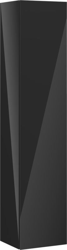 Szafka łazienkowa wisząca Mexen Orio czarny połysk 35x160x30 cm 1 drzwi 1 szt.