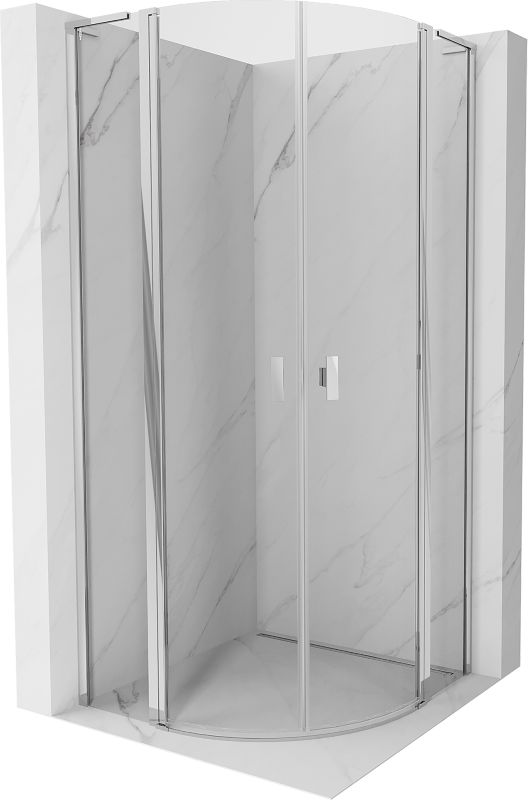 Kabina prysznicowa Mexen Mist L transparentna 100x100 cm - 8A32L-100-100-01-00 1 szt.