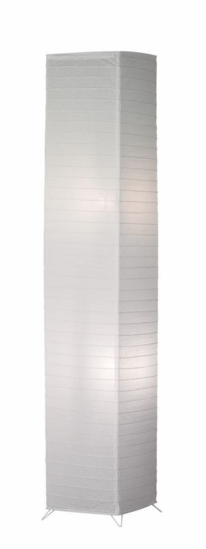 Lampa podłogowa stojąca RL Bamboo biała 2 x E27 x 60W wym: 130 x 25 x 25 cm - 1 szt.