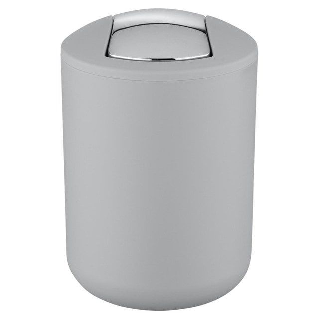 Kosz na śmieci Wenko Brasil 2L obrotowa pokrywa szary tworzywo sztuczne 1 szt.