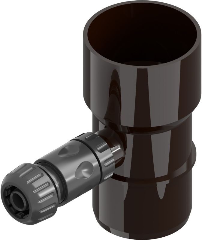 Odzyskiwacz wody deszczowej Ocean 63 mm brązowy