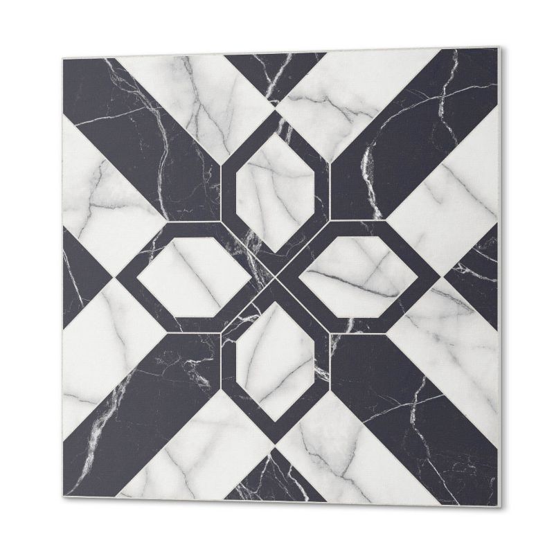 Płytki Winylowe ArtPrintCave 30x30 cm Geometryczny wzór marmurowy 9 szt.