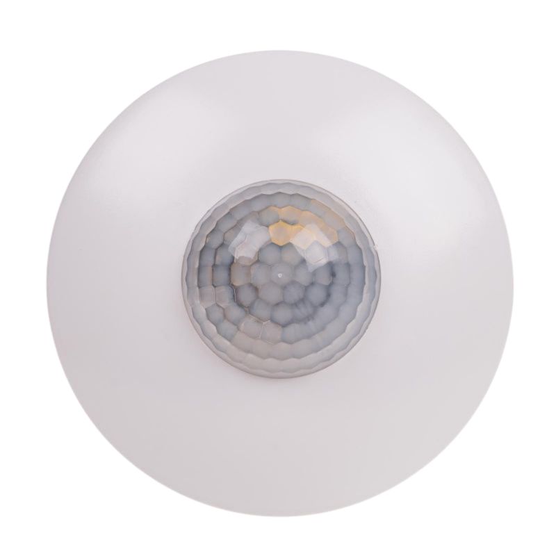 Czujnik Ruchu F&F 800W 360 Stopni Na Podczerwień Sufitowy Biały DR-06W 1 Szt