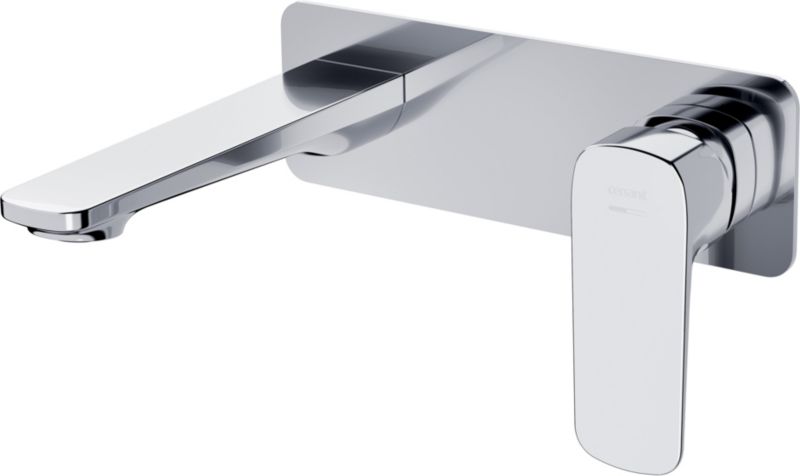 Bateria umywalkowa Cersanit Larga podtynkowa chrom, ceramiczna głowica, perlator, 1 szt.