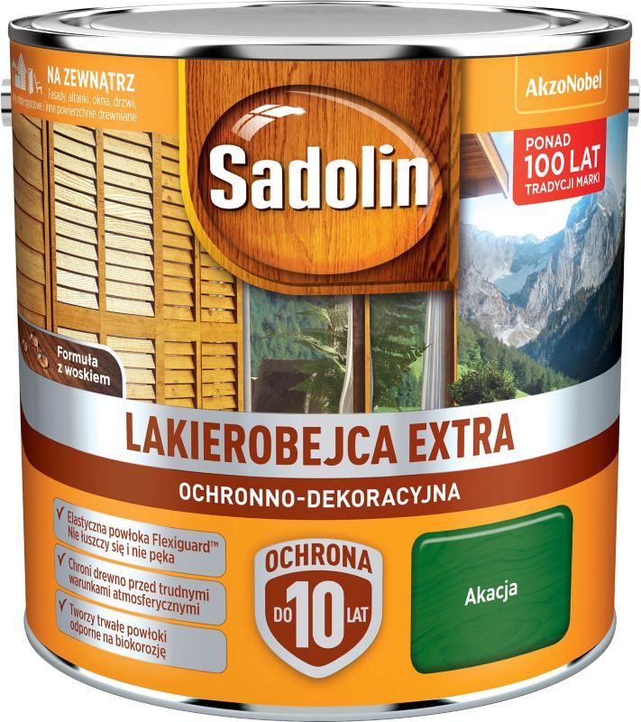 Lakierobejca Sadolin Extra akacja 2,5 l