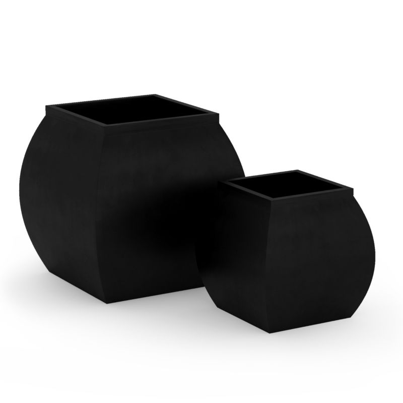 Doniczka PD Concept Do Domu Ogrodu MARS Czarny 1 szt