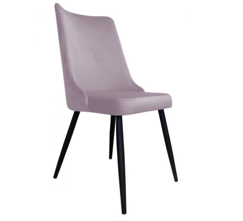 Krzesło CYPRIAN VELVET jasno różowe ATOS 1 szt.