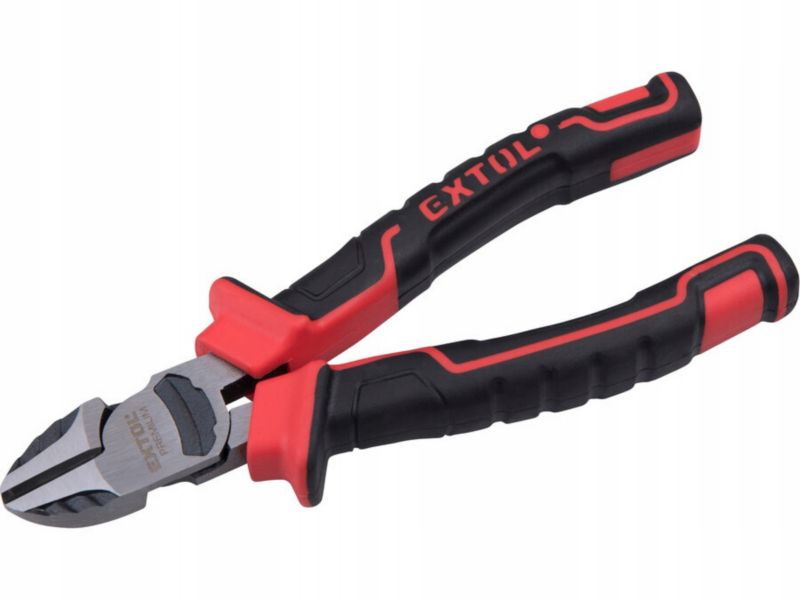 Szczypce tnące boczne 160 mm Extol Premium POWER +30% CrV hartowane szczęki 1szt