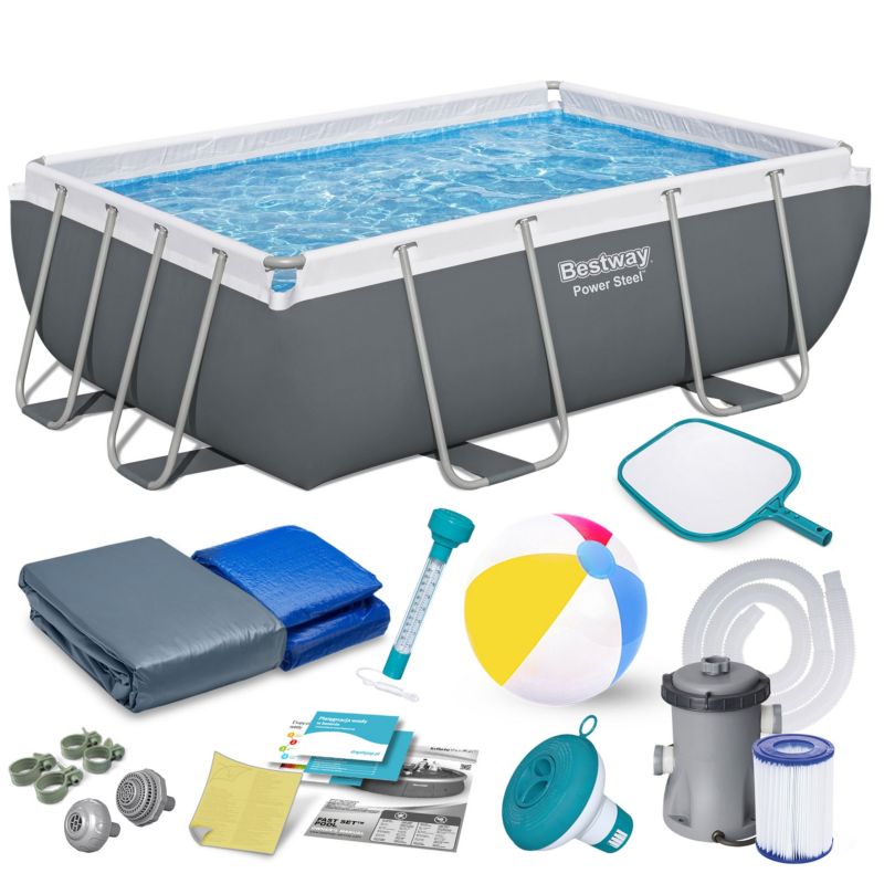 Basen ogrodowy Bestway stelażowy 282x196x84 cm 56629N-15W1 1 szt.