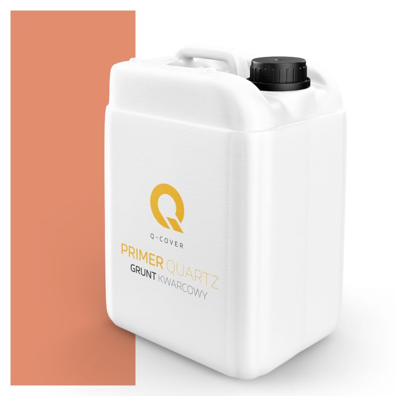 Grunt Kwarcowy pod Beton Architektoniczny Q-Cover Pudrowy Róż F315 7.5KG